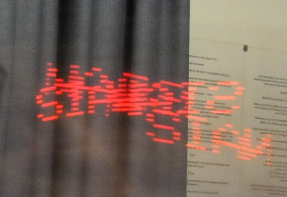 An LED Persistance of Vision Name Badge