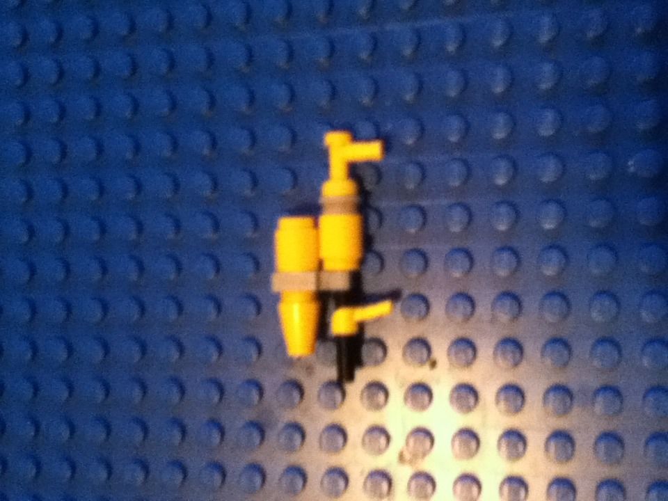 Lego Mini Figure Gun