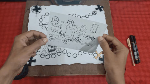 Jeep Template and Painting