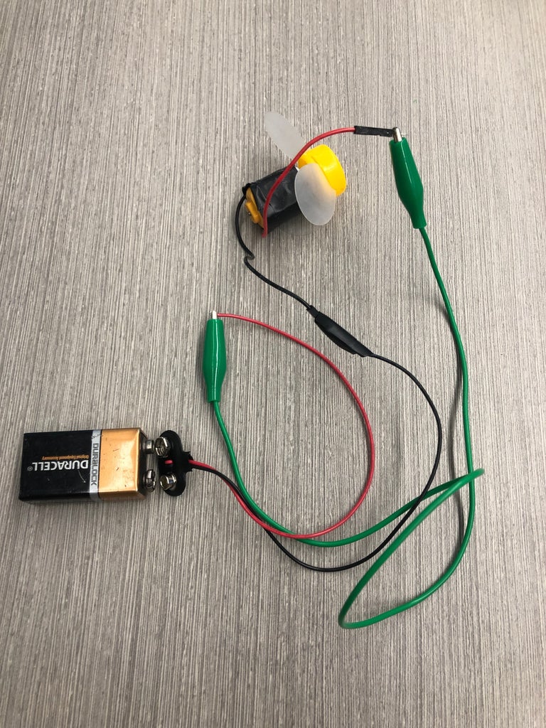DIY Fan 8 Steps Circuit Diagram