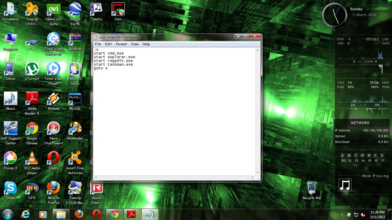 How to Make Simple But Effective Viruses