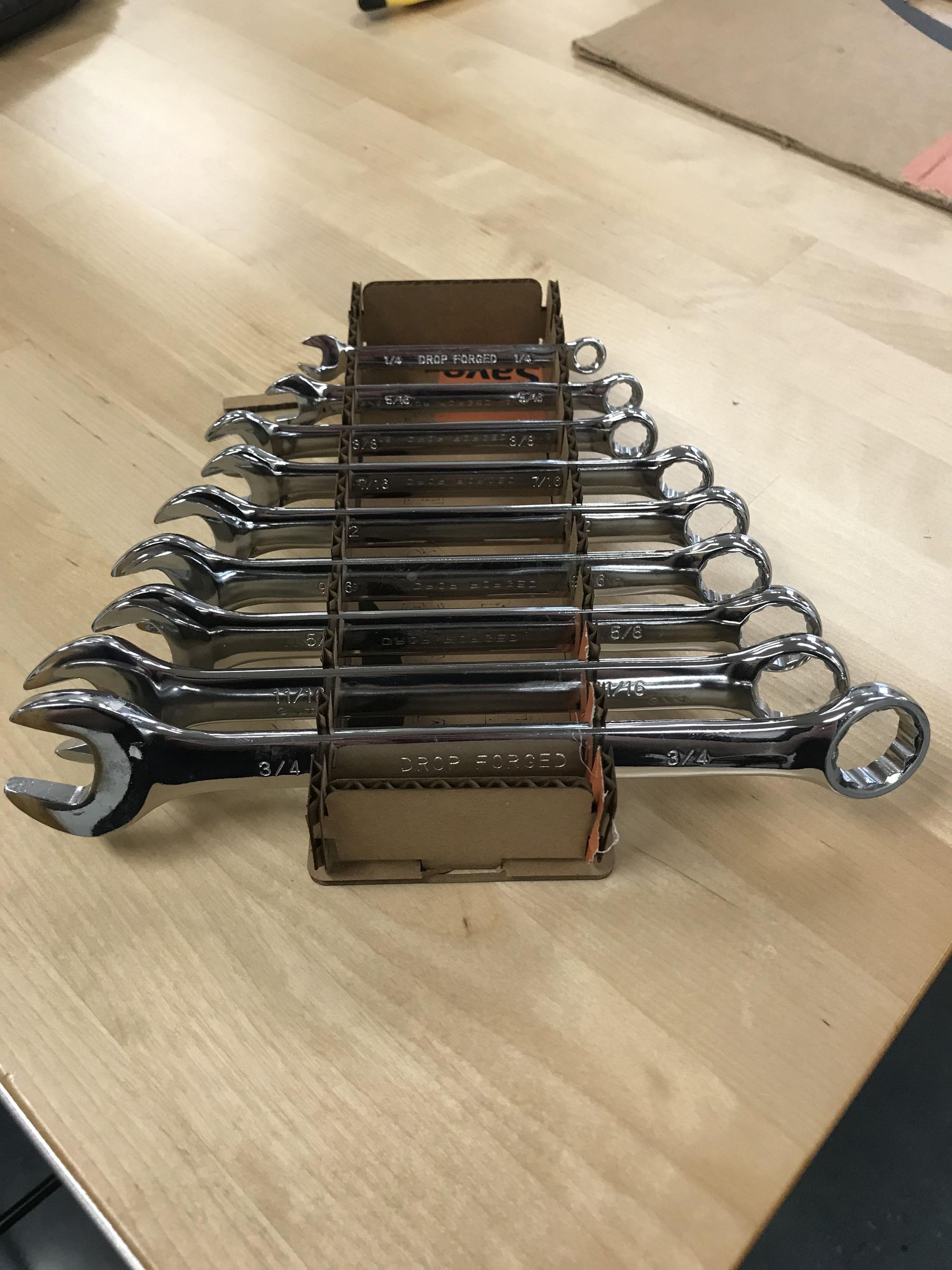 Easy Laser Cut Organizing Wrench Box 13 Steps (with Pictures