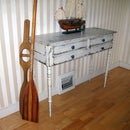 DIY: Vintage Buffet Table