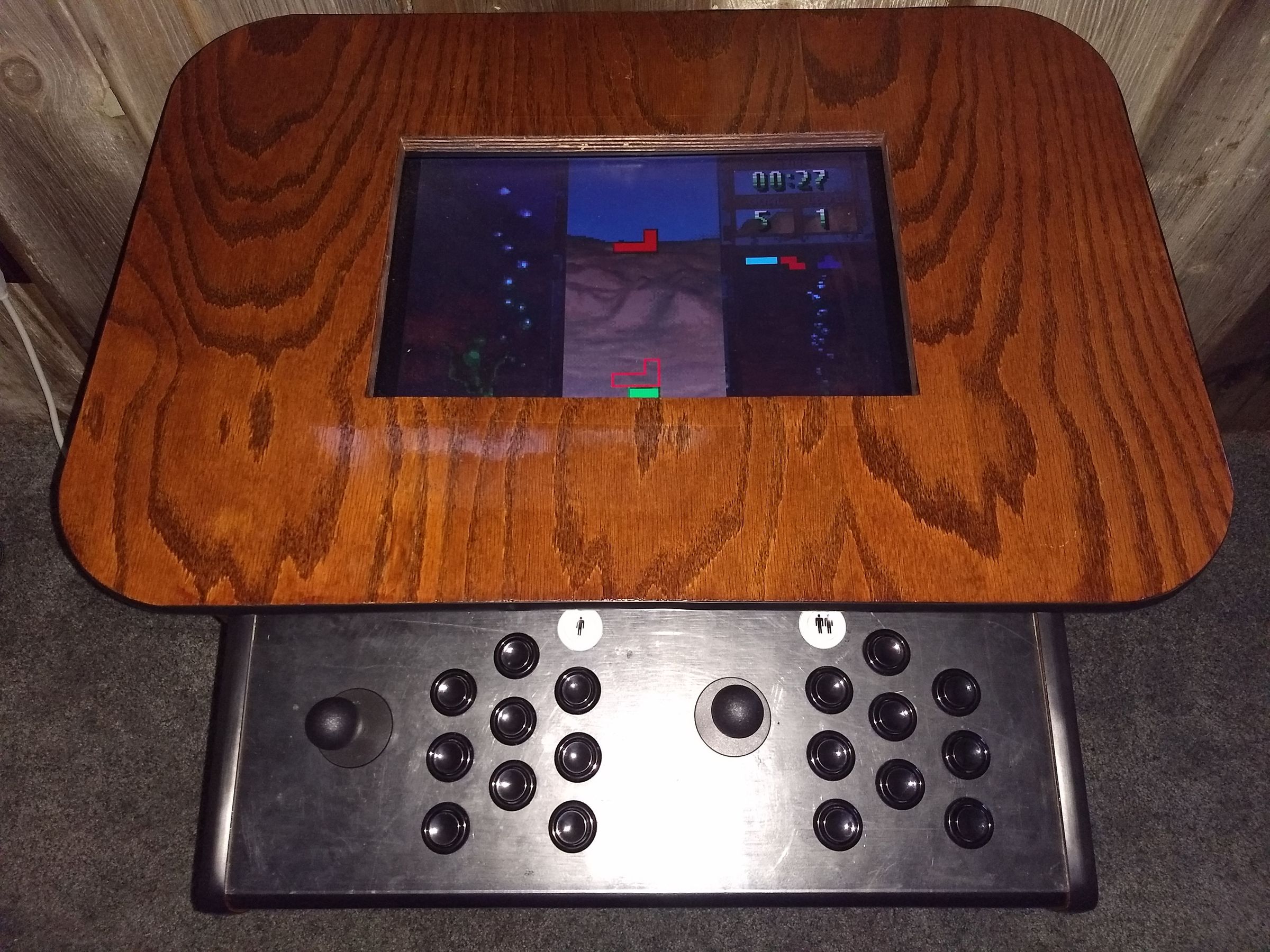 Cocktail Table Arcade 8 Steps Instructables
