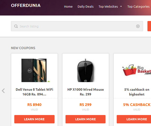 Online Shopping Coupons & Deals