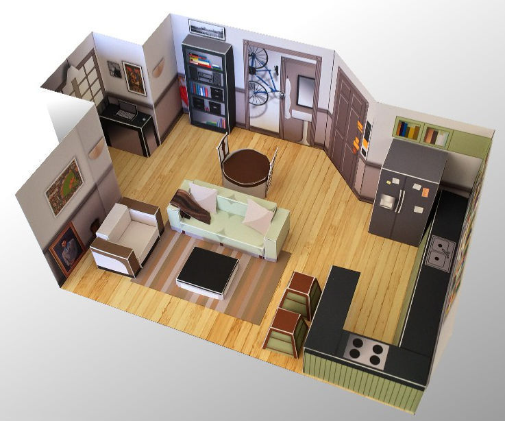 "Yadda Yadda" Papercraft Model