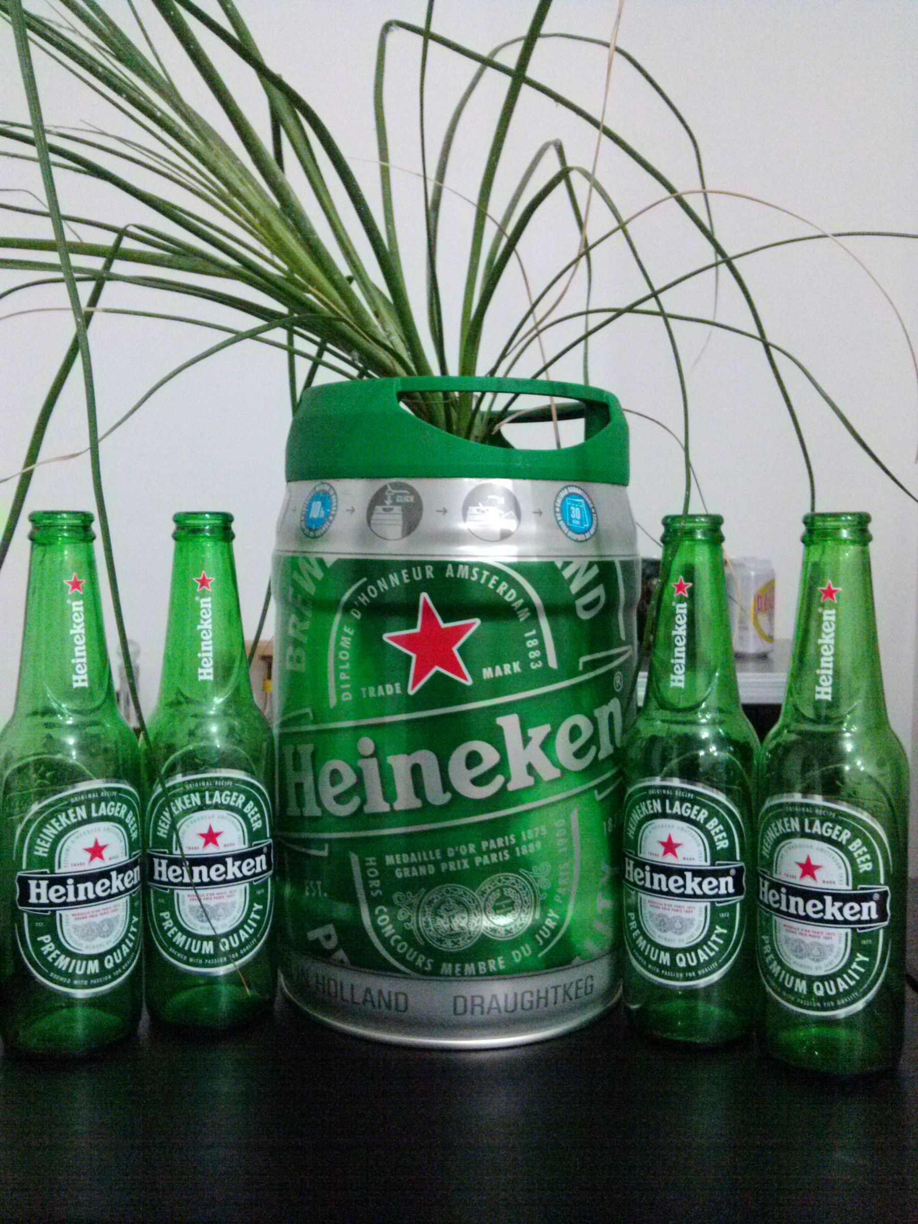 Heineken Plant Pot