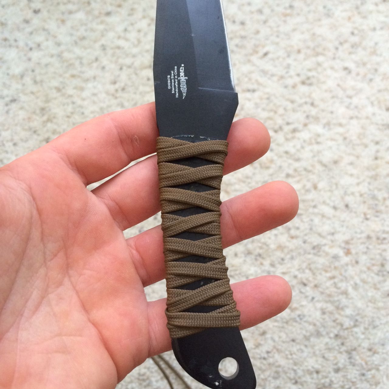 Paracord Knife Handle 4 Steps Instructables