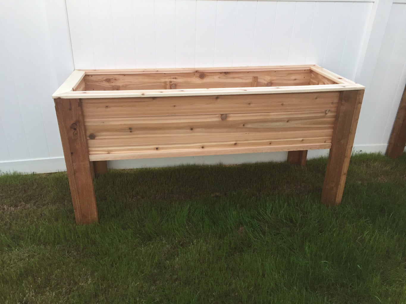 raised garden bed with bench seating plans