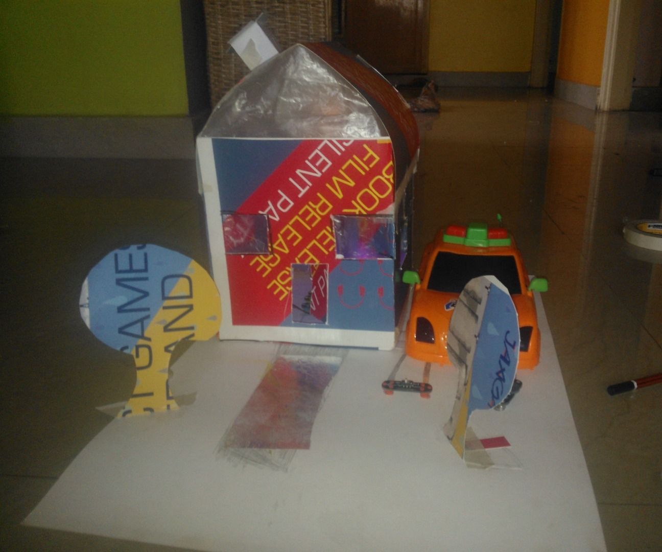  Parking Blinking Car House