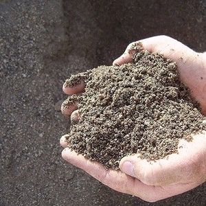Loose Sandy Dirt Into Soil