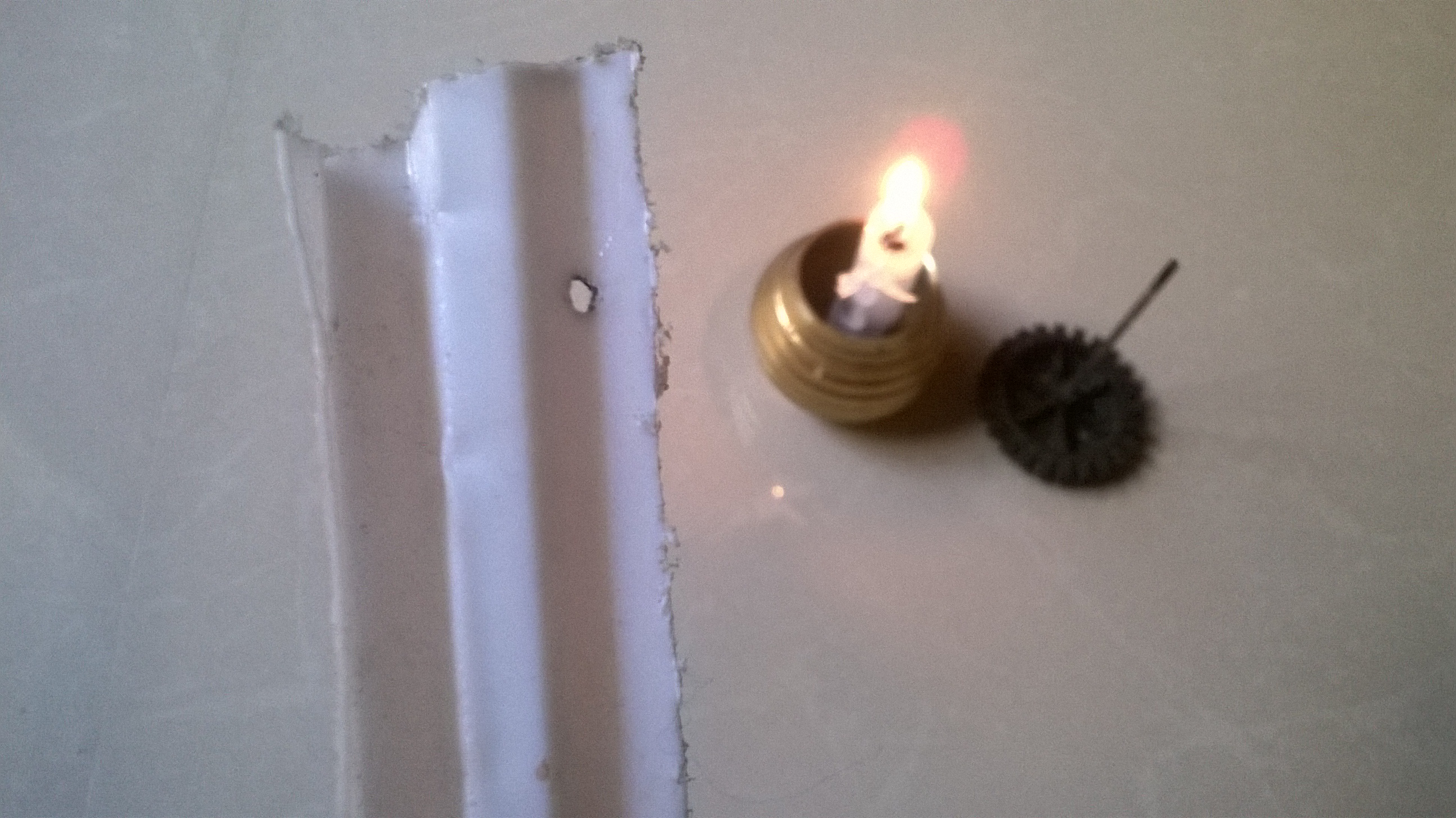 How to make a Hole in the plastic