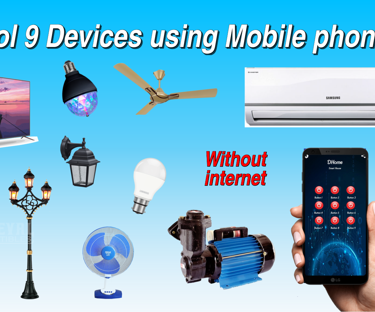 Control 9 Appliances Without Internet