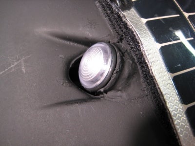 Install LED Mounts in Helmet