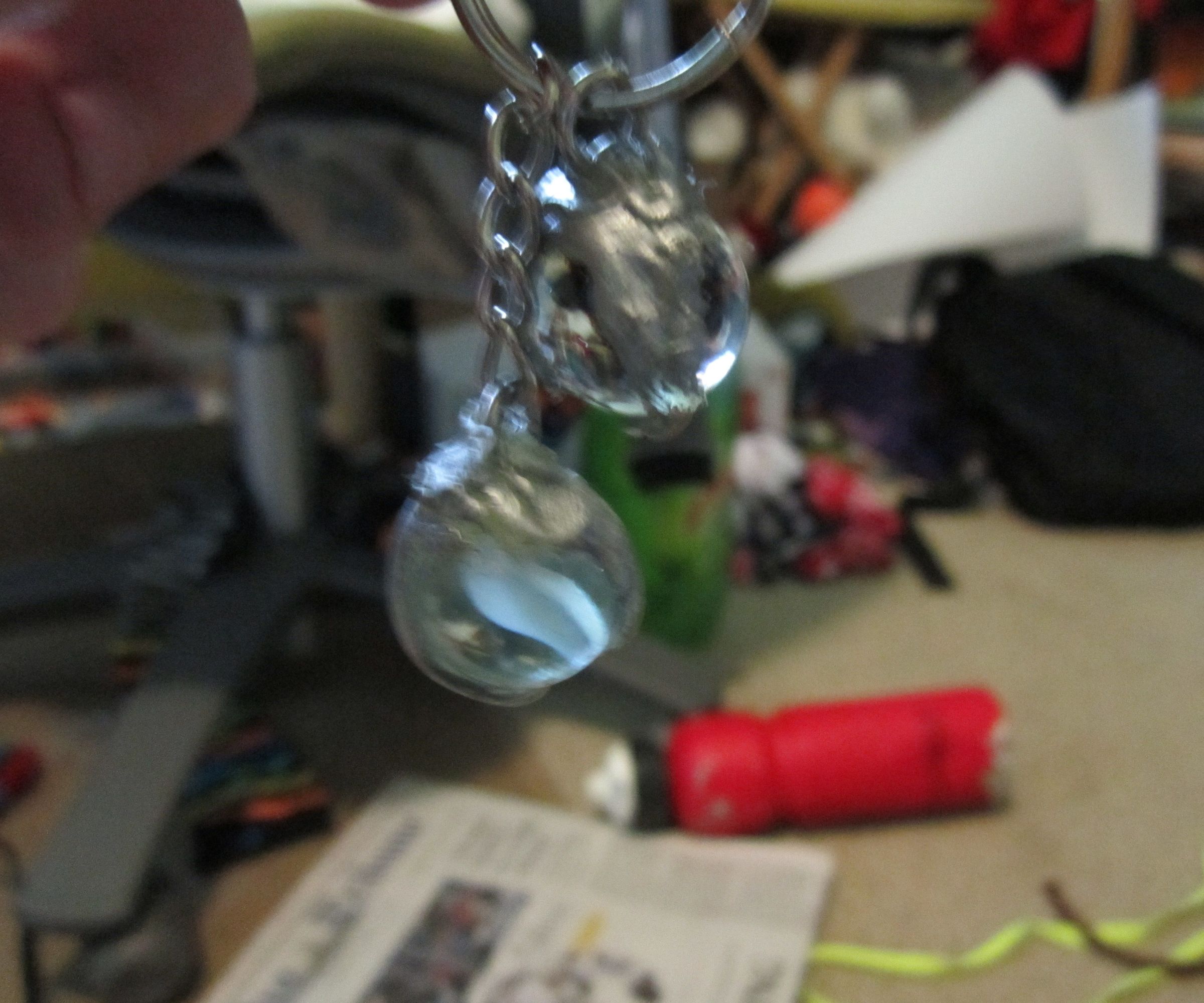 Glue Gun Dragon Claw Pendants