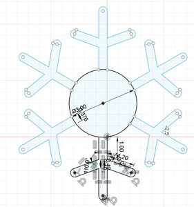 Design Sketch, Part 2: Making the Whole Snowflake