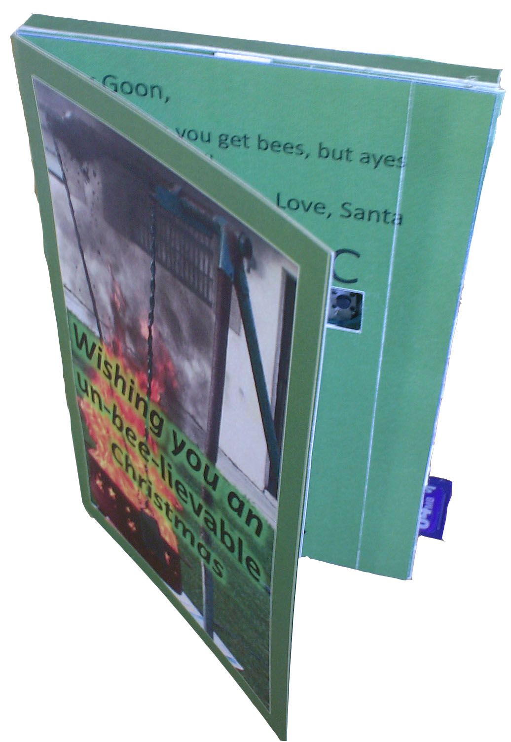 Electronic Quiz Christmas Card