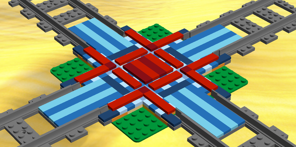 Lego cross track sales