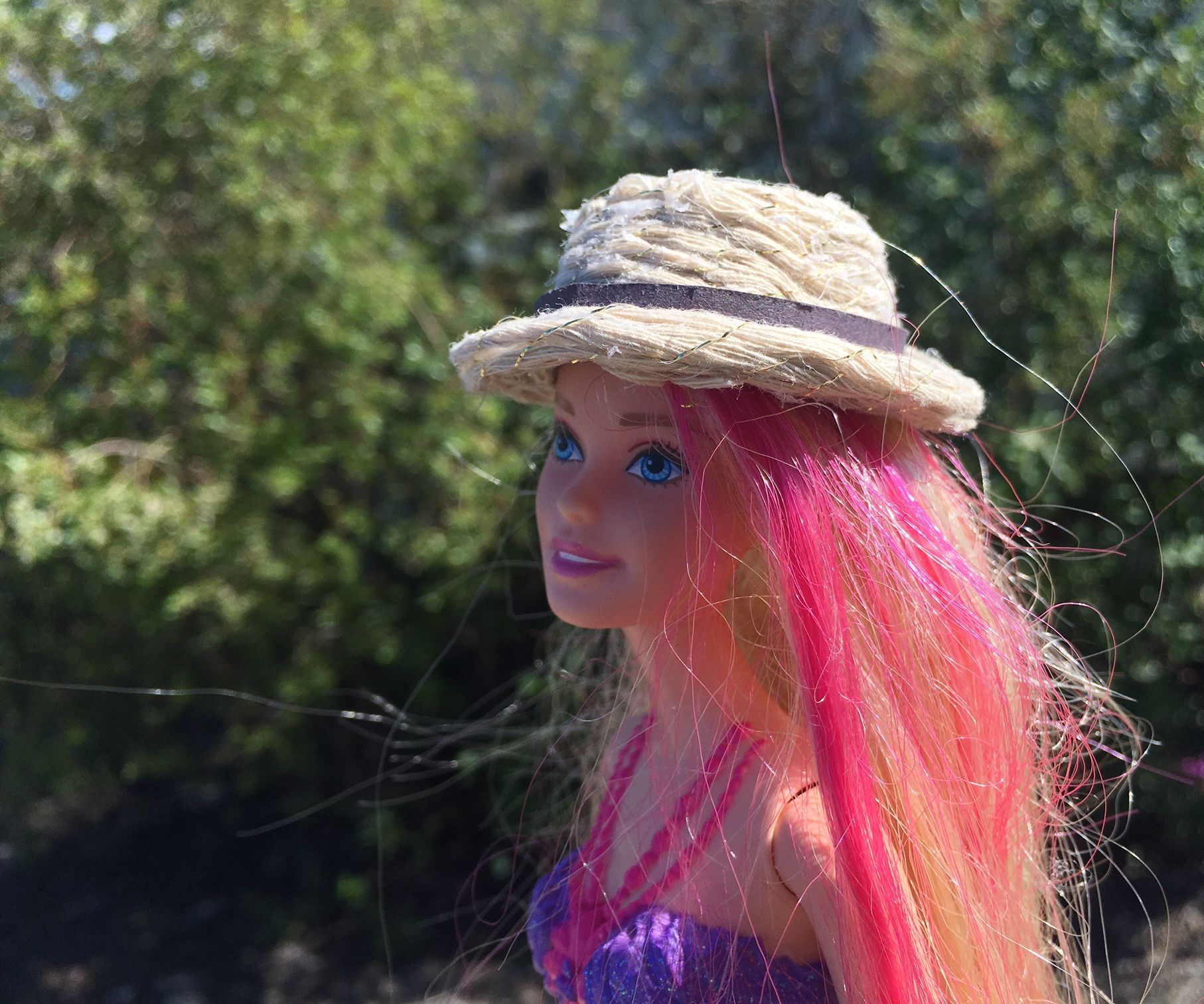 Panama Hat for Barbie
