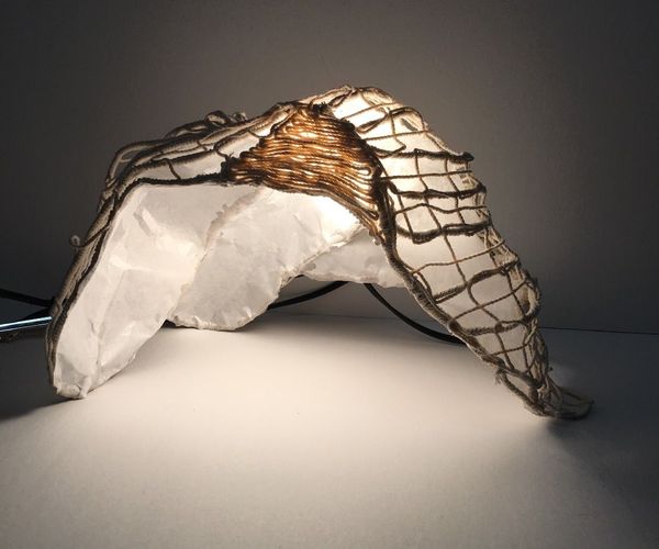 String and Wire Lamp