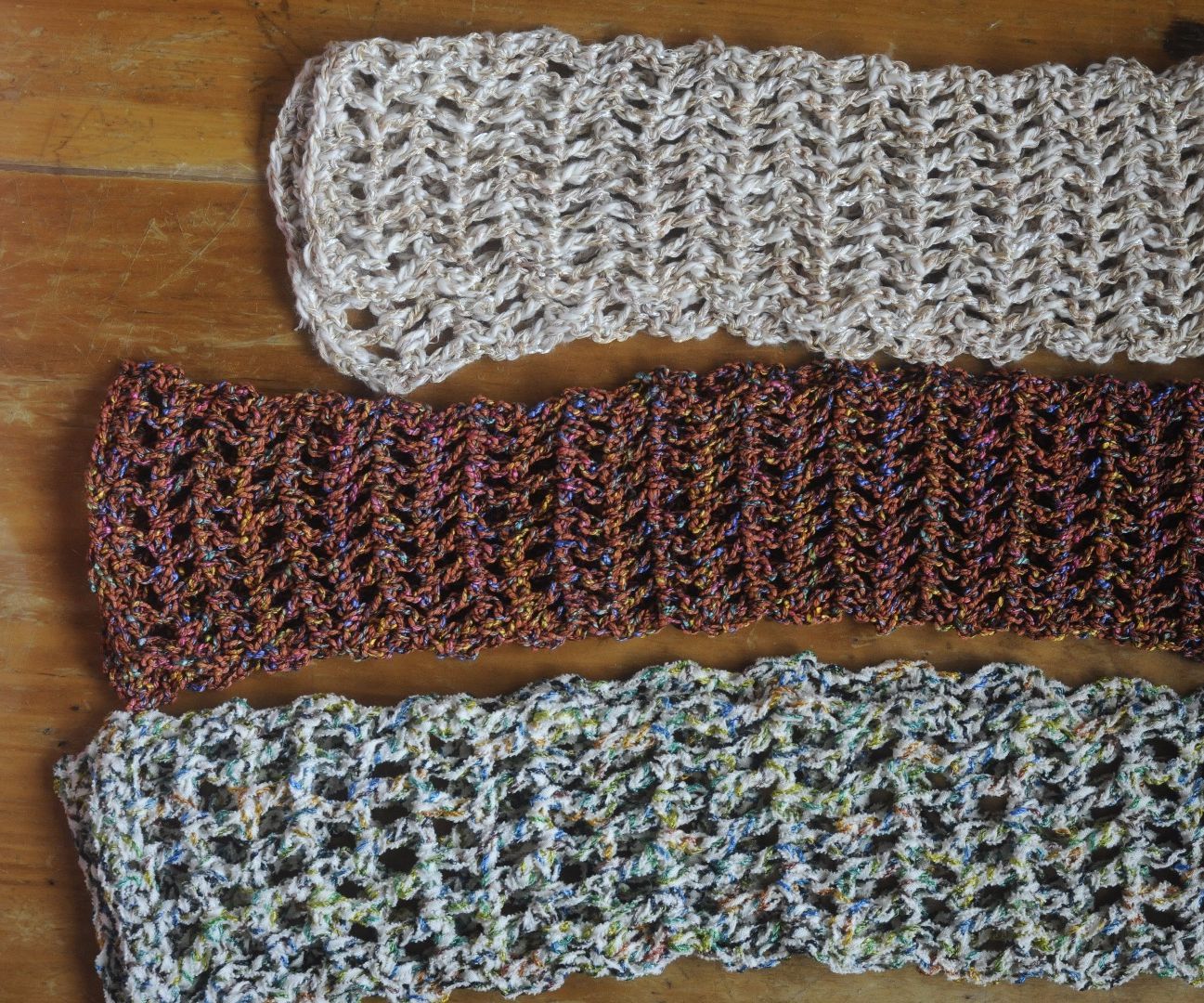 How to Crochet a Headband / Hair-tie