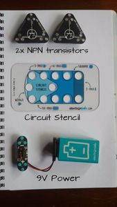 NAND Gate Logic Using Circuit Scribe