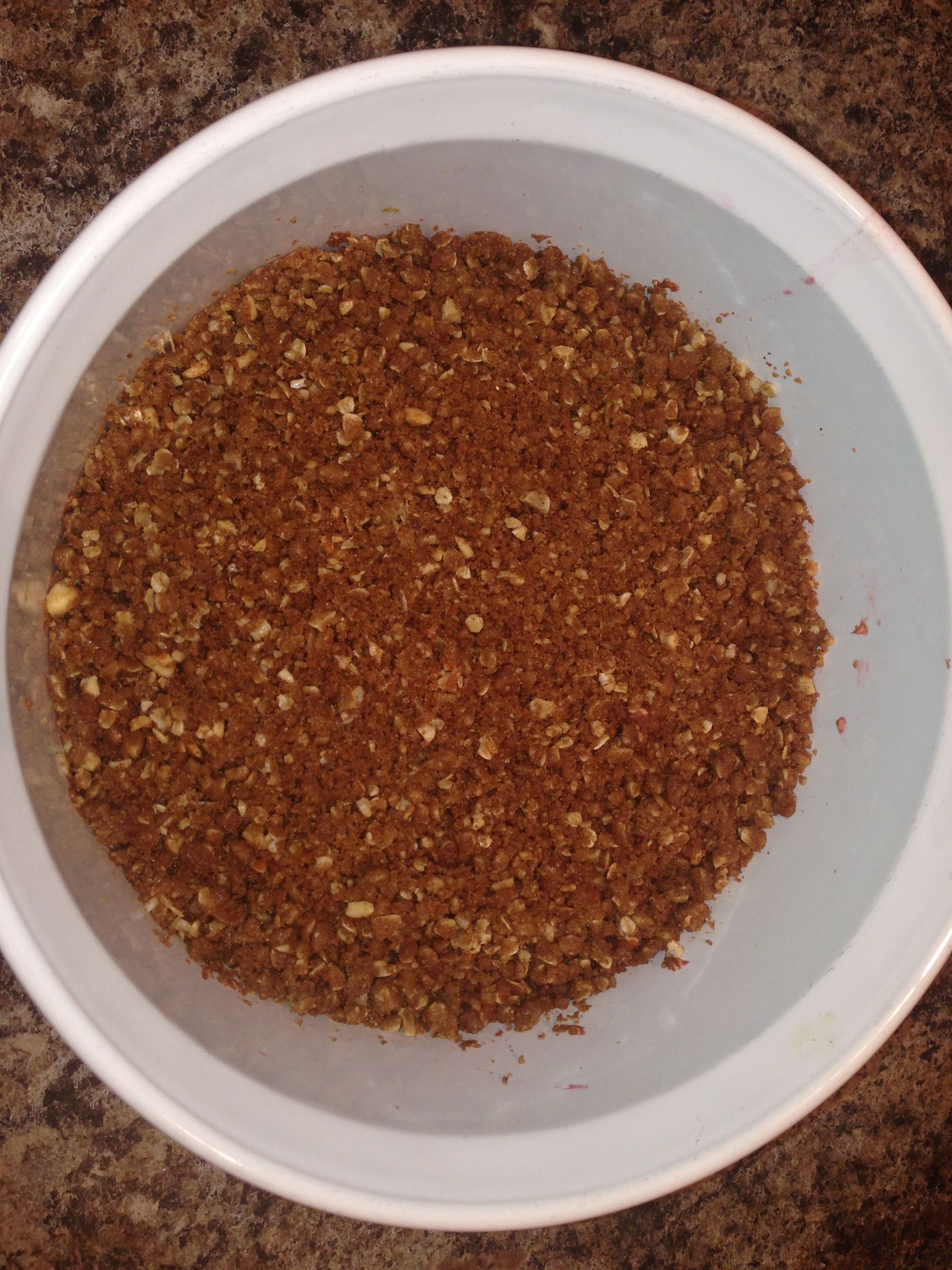 Apple Raspberry Crumble