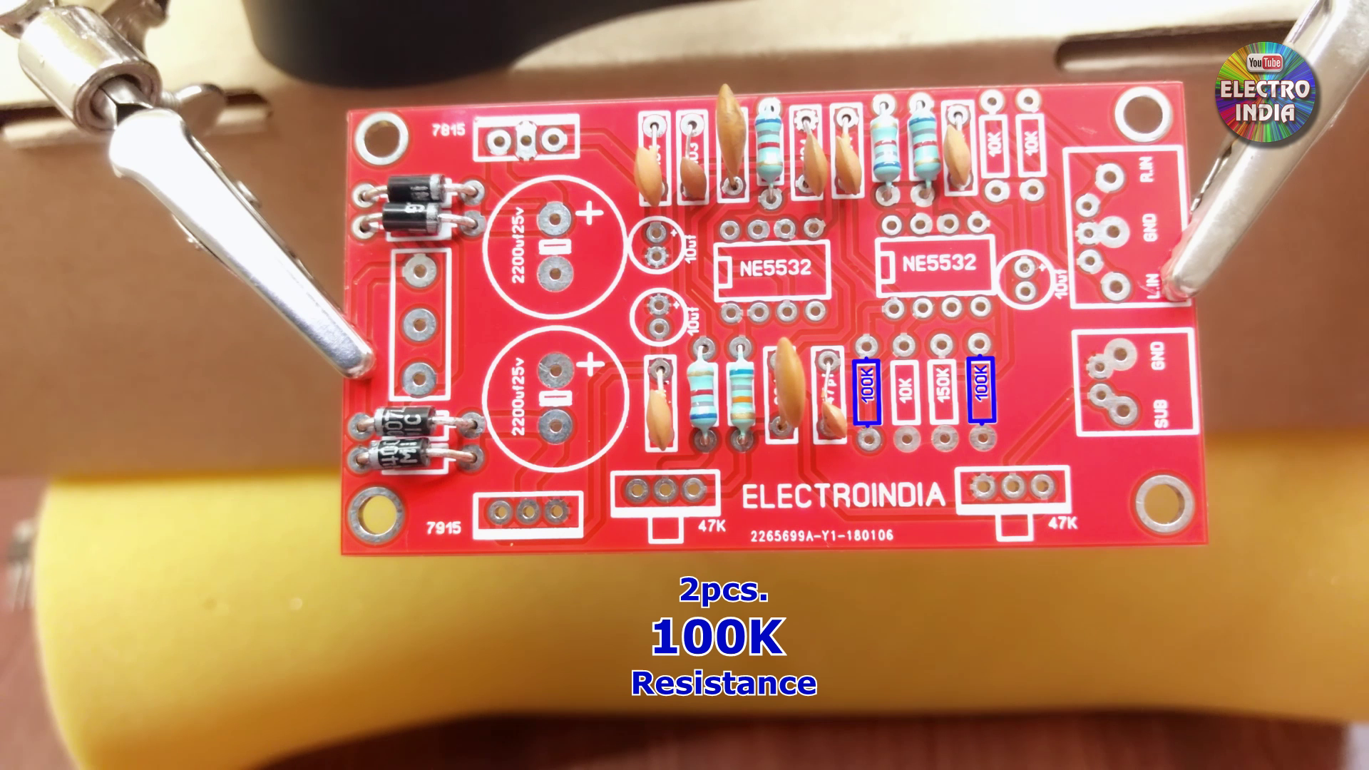 How to Make Low Pass Filter for Subwoofer With NE5532 IC DIY