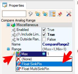 In Visuino Add & Set Components
