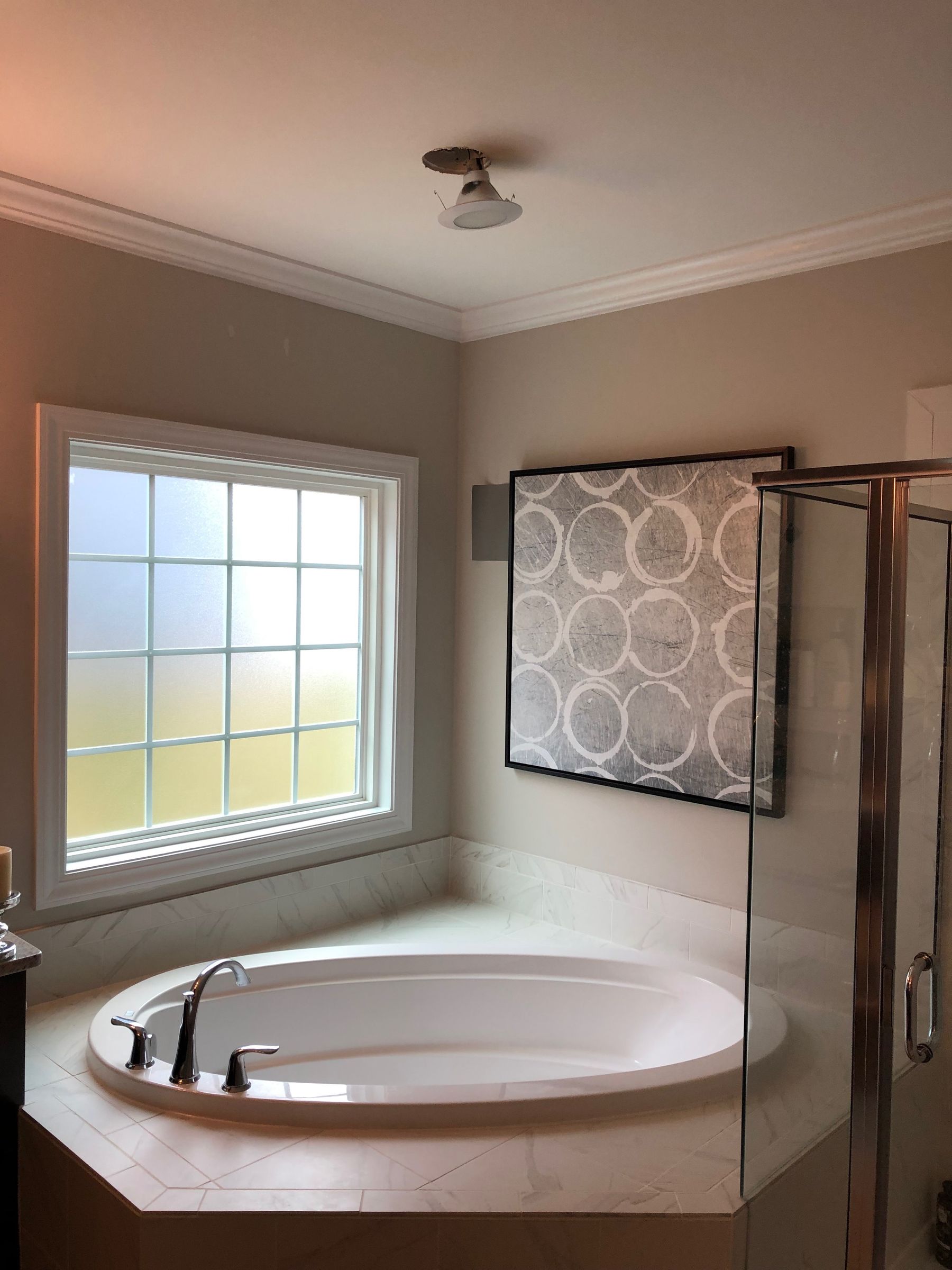 Install a Soaking Tub Light Fixture in the Most Difficult Way