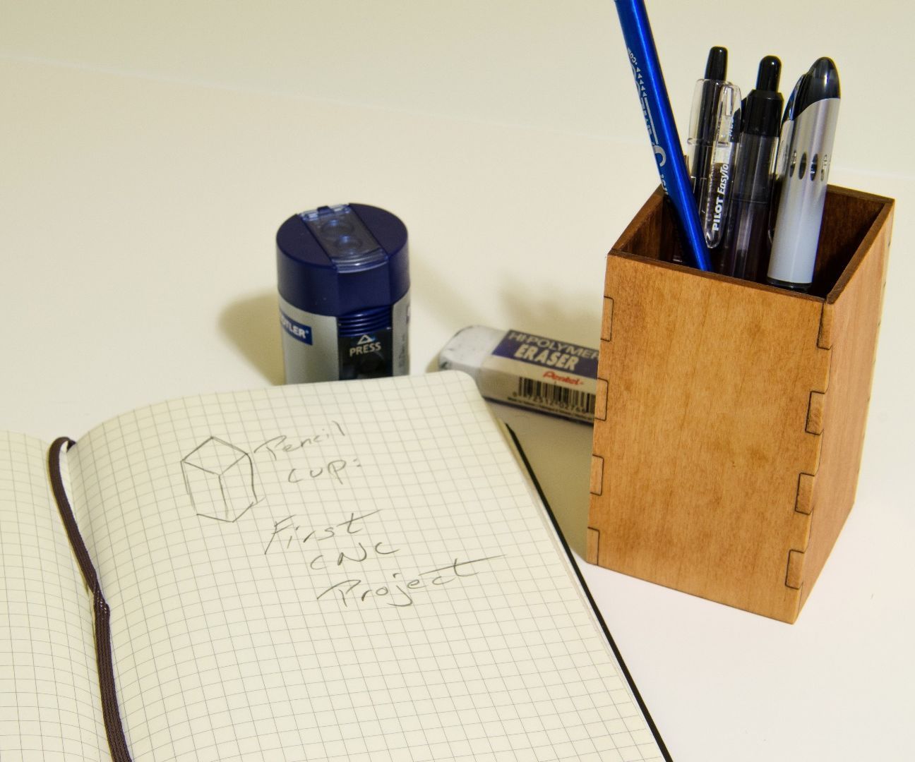 Pencil Cup: First CNC Project