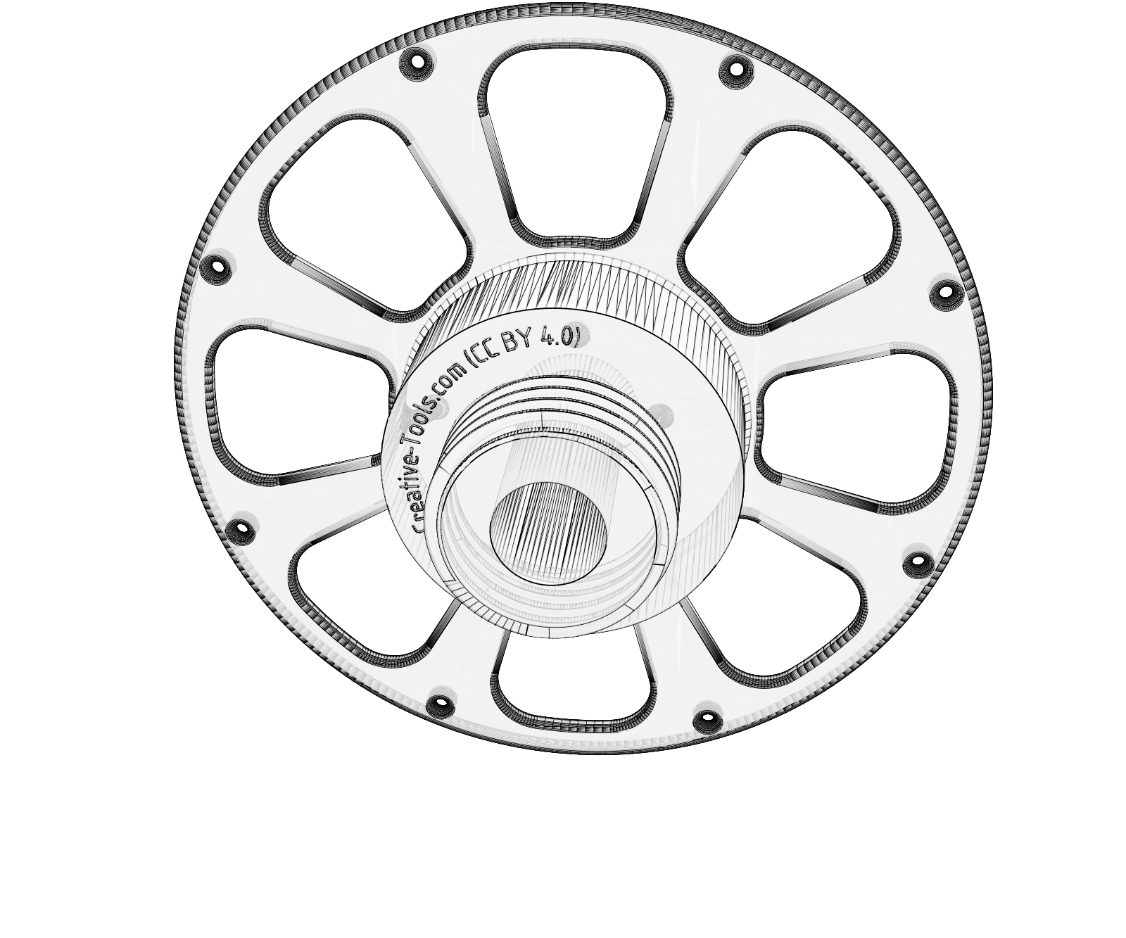 3D-printable Split Filament Spool With Threaded Joint : 10 Steps ...