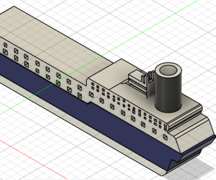 A Ship (CAD) Design