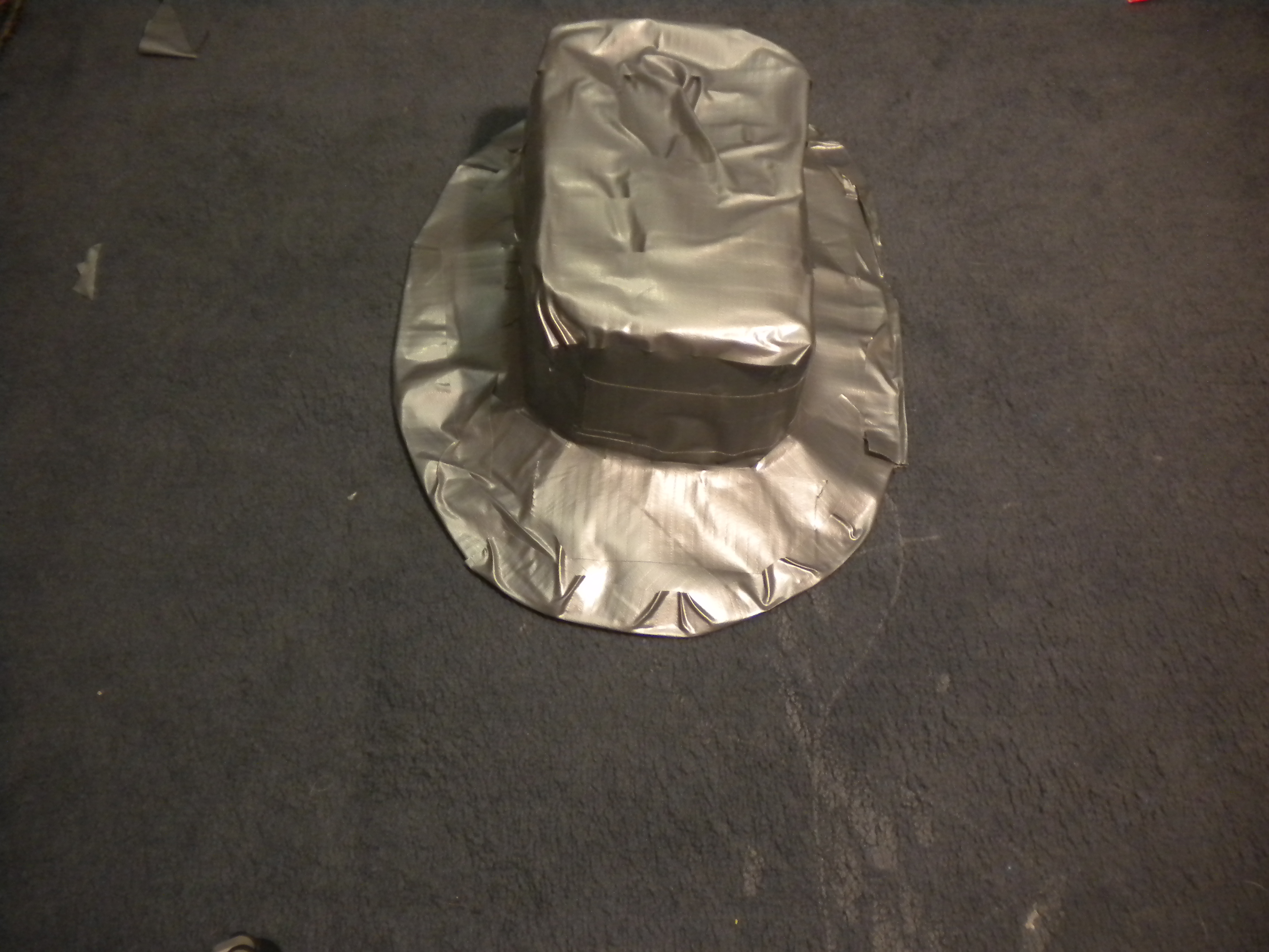 Duct Tape Hat (only Duct Tape!)
