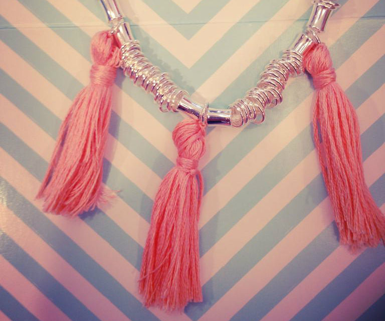 Tassel Necklace www.DelanahBanana.com