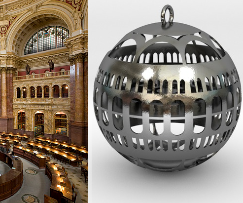 Library of Congress Ornament