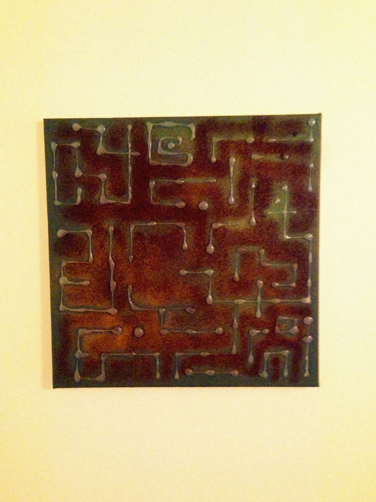 Plastic Coffee Labyrinth 