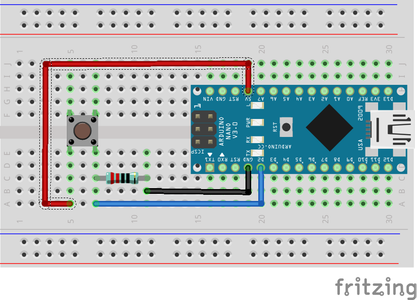 Control Built-in LED Using Push Button With Arduino Nano : 3 Steps ...