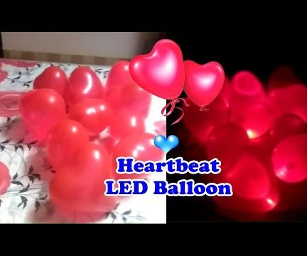 Heartbeat LED Balloon