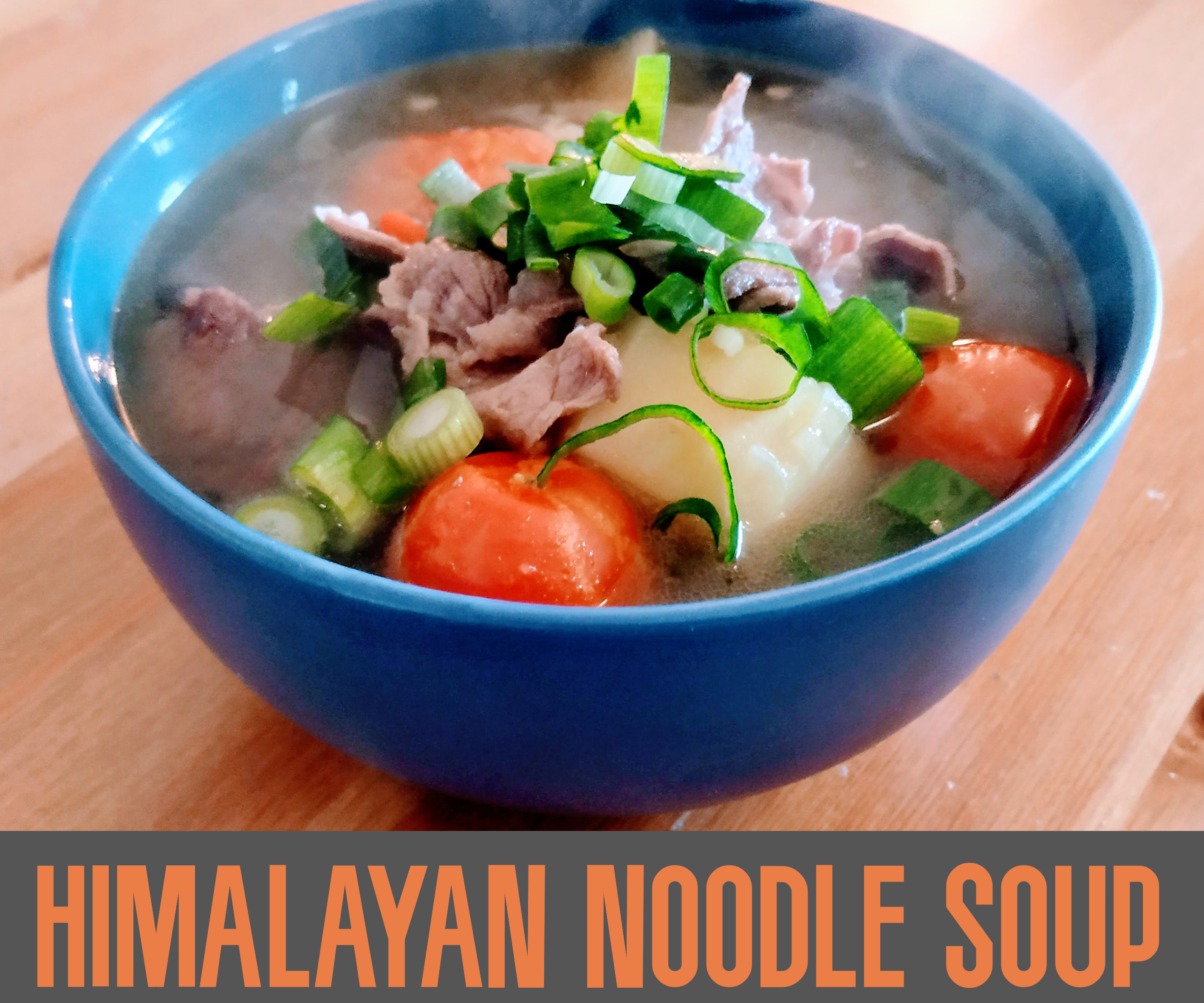 Himalayan Ginger-Garlic Noodle Soup