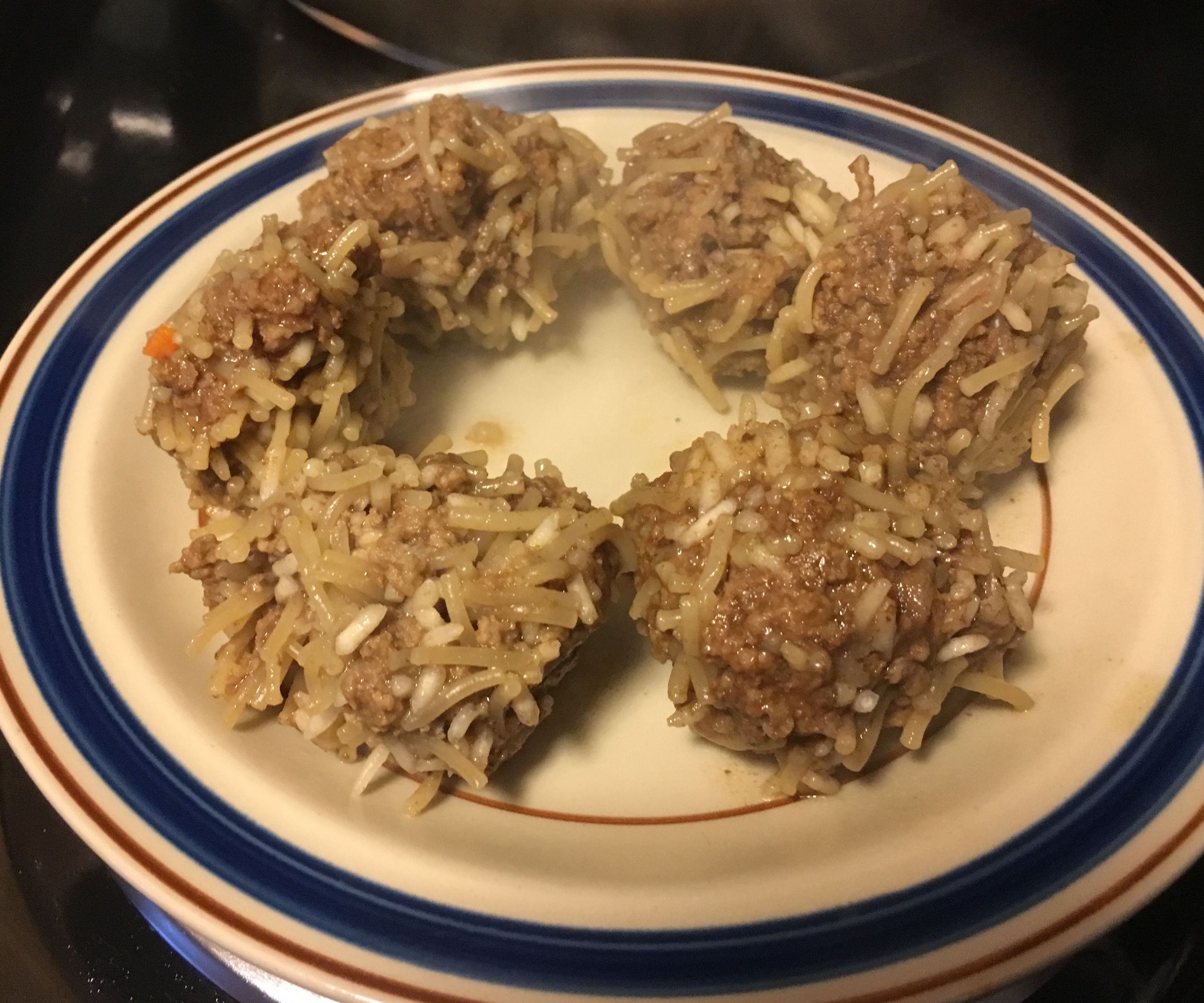 Porcupine Balls (Rice Meatballs)