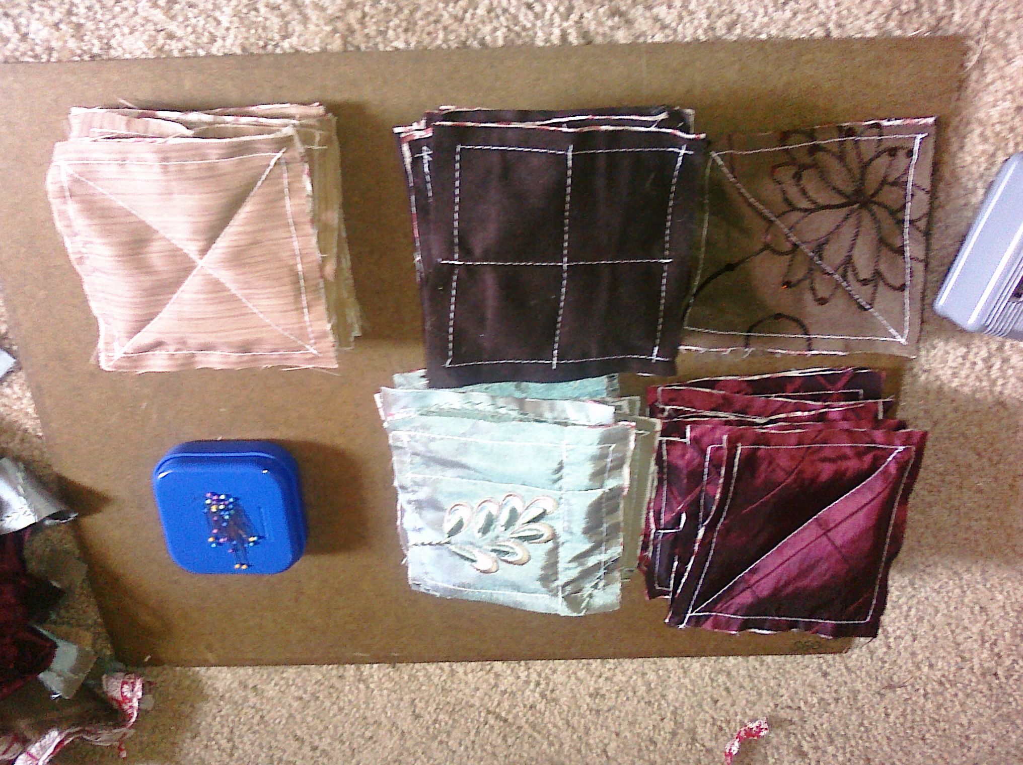 Cute Reversible Rag Quilt Tote Bag 8 Steps (with Pictures