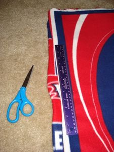 Trim and Prep Fabric