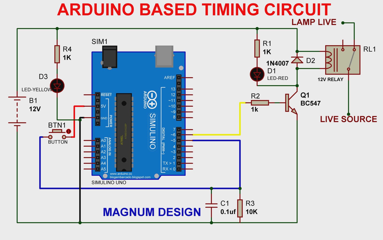Arduino Timing Switch Circuit : 10 Steps - Instructables