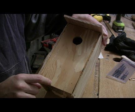 Simple Birdhouse for Chickadee