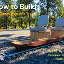 7 1/2 Gauge Rideable Flat Train Car