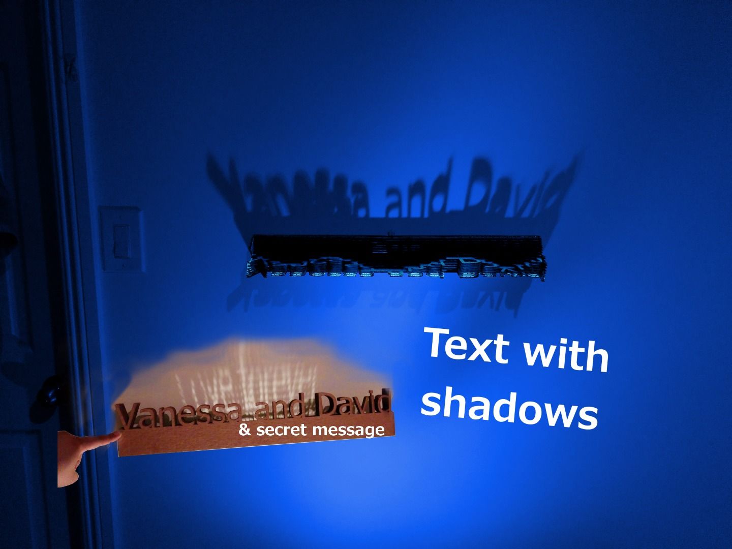 Text Shadows (with Secret Message)