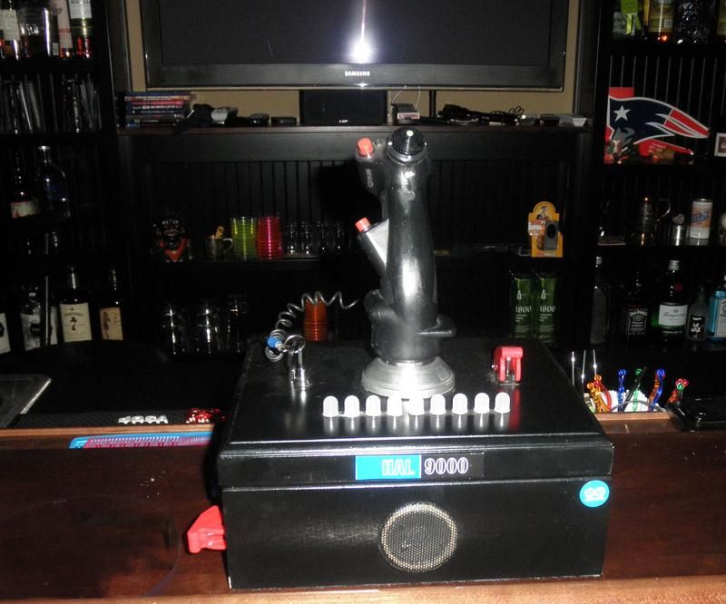 Arduino-powered A-10 Stick Grip Remote W/Emergency Party Button!