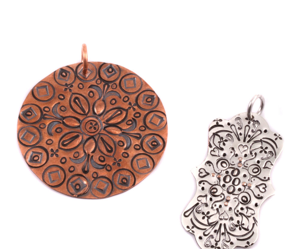 Mandala Stamping With Taryn McCabe at Beaducation  - Step by Step Jewelry Making Video Tutorial