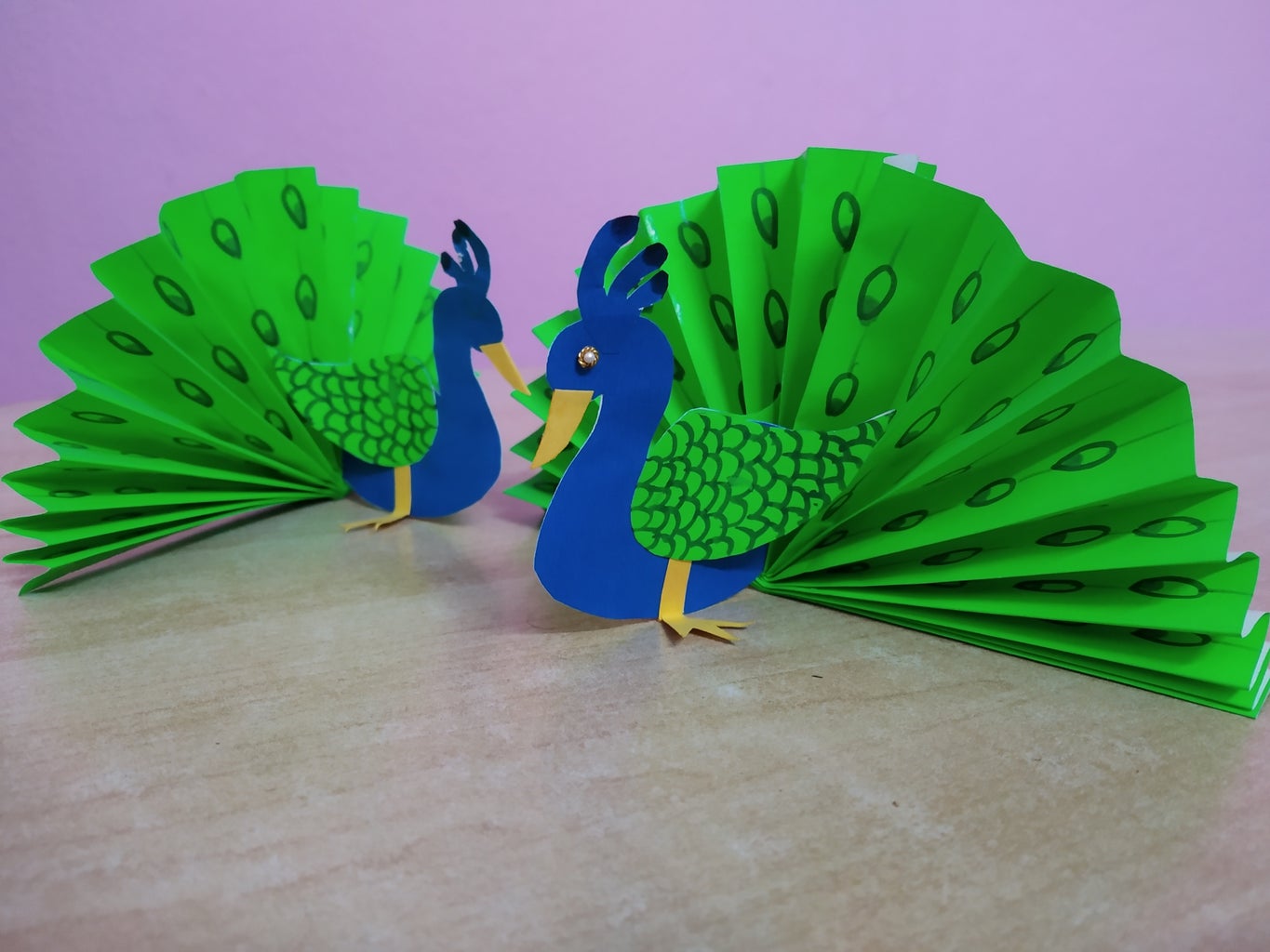 How to Make Peacock DIY (paper Craft) : 5 Steps (with Pictures ...